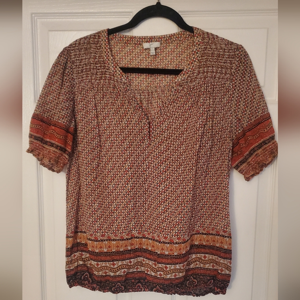 Joie Cotton Blouse Size Large